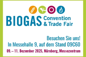 Wir stellen aus: BIOGAS Convention, Nürnberg: 09C60 e-flox stellt aus auf der BIOGAS Convention in Nürnberg