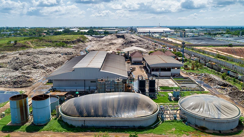 Das Verfahren erlaubt die sichere Entgasung der Deponie