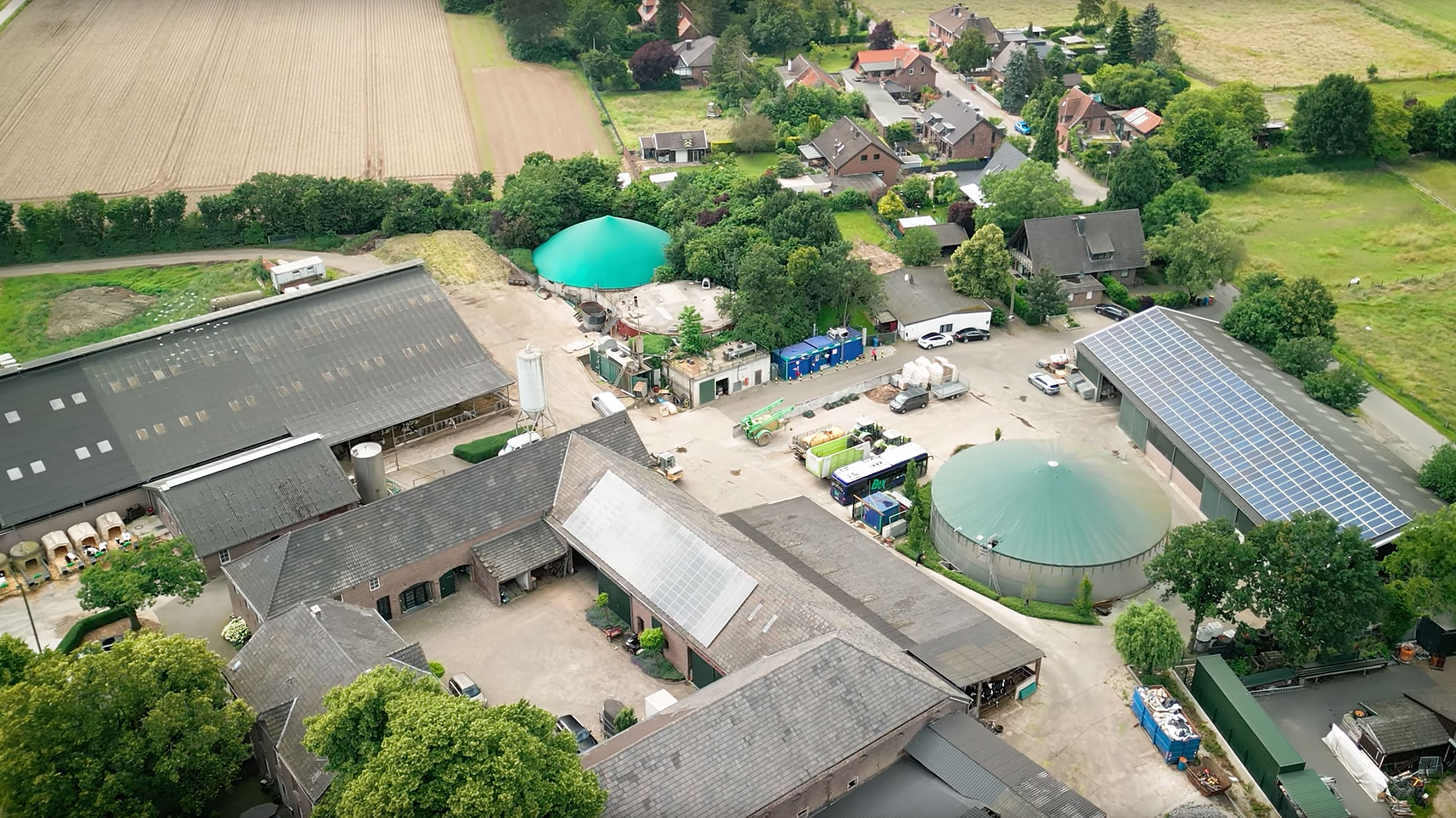 Lefkeshof Produktion von biogenem Wasserstoff