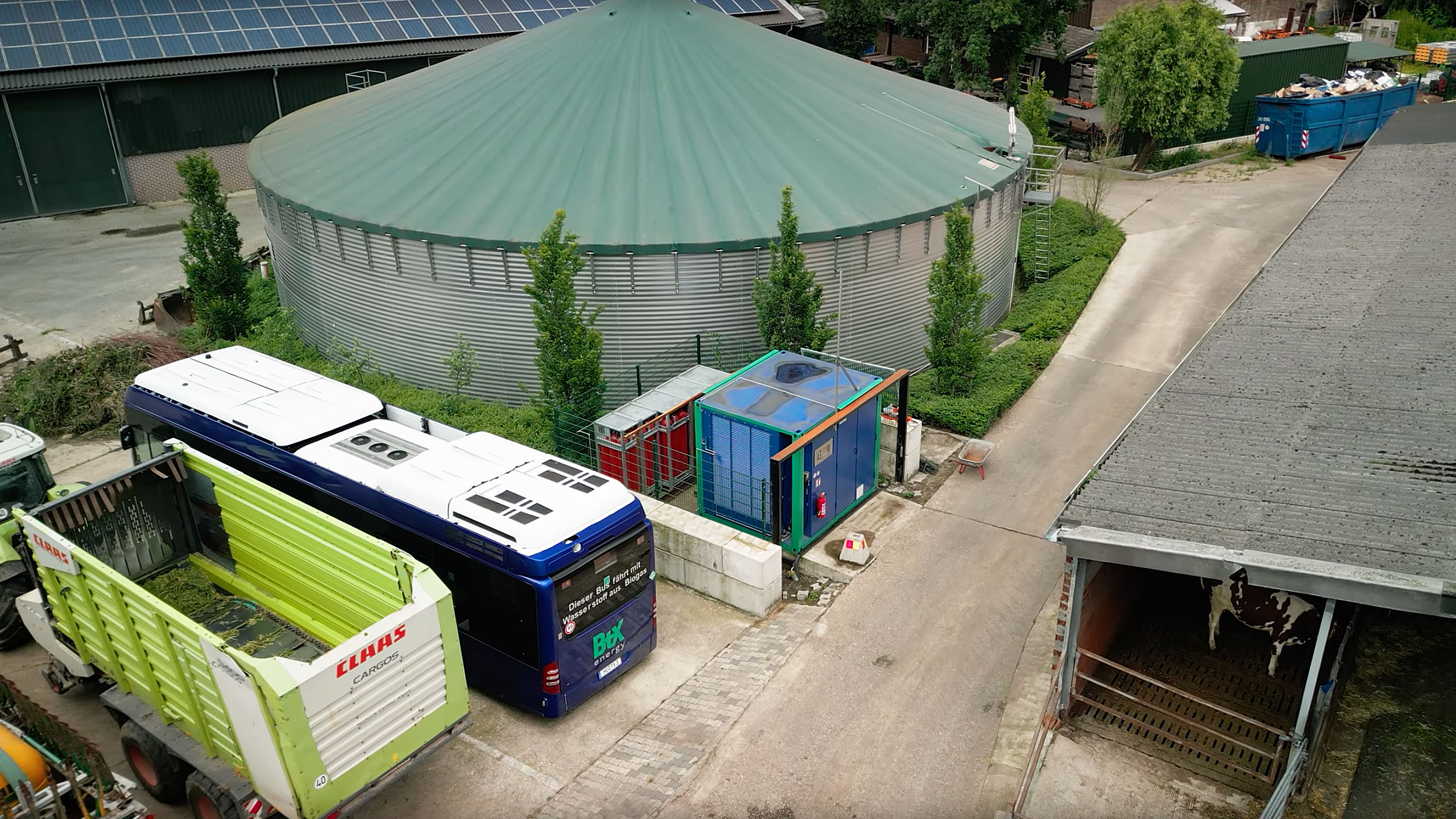 Tankstelle für Wasserstoff