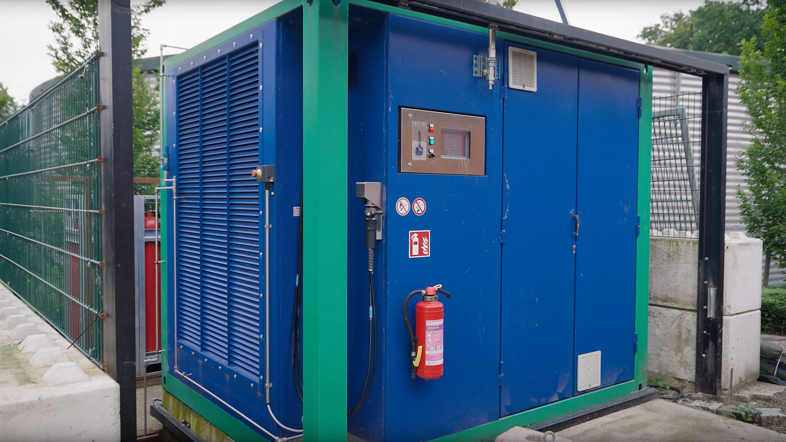 Tankstelle für Wasserstoff